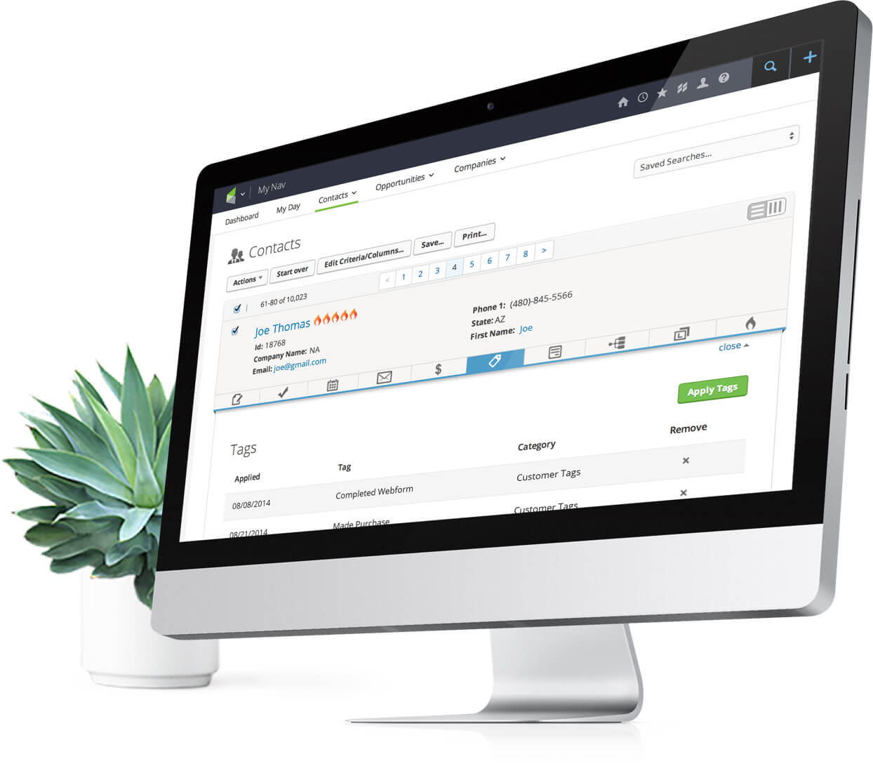 infusionsoft app desktop plant